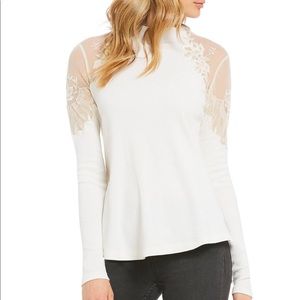 Free People Daniella Lace Top